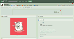 Desktop Screenshot of fancy13.deviantart.com