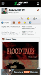 Mobile Screenshot of ananami919.deviantart.com