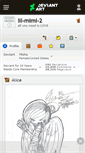 Mobile Screenshot of lil-mimi-2.deviantart.com