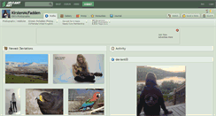 Desktop Screenshot of kirstenmcfadden.deviantart.com