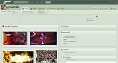 Desktop Screenshot of antimadridista.deviantart.com