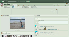 Desktop Screenshot of kagamihanei.deviantart.com