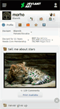 Mobile Screenshot of morho.deviantart.com