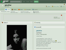 Tablet Screenshot of jpbluffrat.deviantart.com