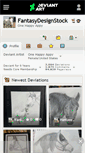 Mobile Screenshot of fantasydesignstock.deviantart.com