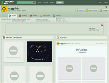 Tablet Screenshot of moggslink.deviantart.com