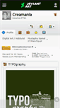 Mobile Screenshot of creamania.deviantart.com