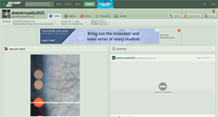 Desktop Screenshot of anemicroyalty2025.deviantart.com