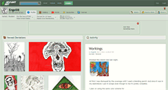 Desktop Screenshot of engel08.deviantart.com