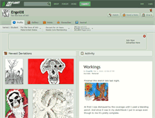 Tablet Screenshot of engel08.deviantart.com