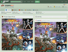 Tablet Screenshot of ninjaink.deviantart.com