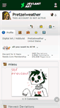 Mobile Screenshot of pretzelweather.deviantart.com