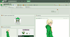 Desktop Screenshot of gumoluffy123.deviantart.com