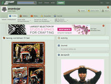 Tablet Screenshot of anomkojar.deviantart.com