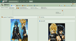 Desktop Screenshot of dairon11.deviantart.com