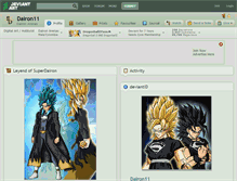 Tablet Screenshot of dairon11.deviantart.com