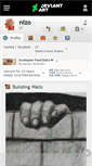 Mobile Screenshot of nizo.deviantart.com