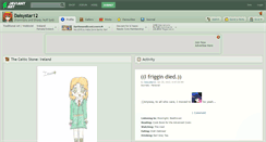 Desktop Screenshot of daisystar12.deviantart.com