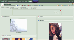 Desktop Screenshot of minnowless.deviantart.com