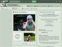 Tablet Screenshot of funny-fantasy.deviantart.com