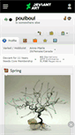 Mobile Screenshot of pouiboui.deviantart.com