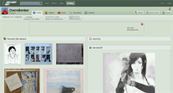 Desktop Screenshot of cherrebomber.deviantart.com