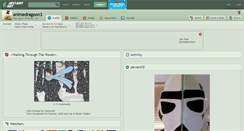 Desktop Screenshot of animedragoon3.deviantart.com