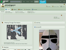 Tablet Screenshot of animedragoon3.deviantart.com