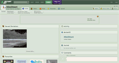 Desktop Screenshot of milesdistant.deviantart.com