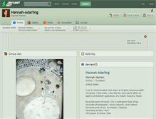 Tablet Screenshot of hannah-adarling.deviantart.com
