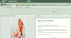 Desktop Screenshot of mliss.deviantart.com