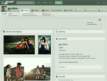Tablet Screenshot of gprnhbnr.deviantart.com
