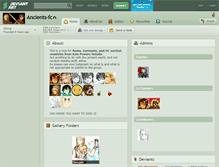 Tablet Screenshot of ancients-fc.deviantart.com