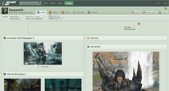 Desktop Screenshot of foxzone91.deviantart.com