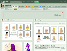 Tablet Screenshot of paan013.deviantart.com