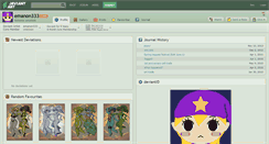 Desktop Screenshot of emanon333.deviantart.com