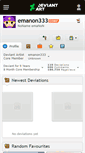 Mobile Screenshot of emanon333.deviantart.com
