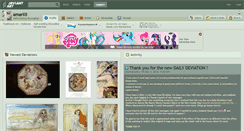 Desktop Screenshot of amarilli.deviantart.com