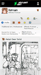 Mobile Screenshot of kei-san.deviantart.com