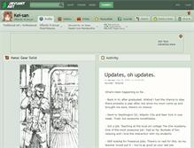 Tablet Screenshot of kei-san.deviantart.com