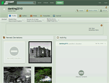 Tablet Screenshot of danking2010.deviantart.com