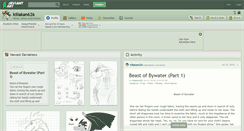 Desktop Screenshot of killakan626.deviantart.com