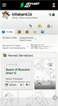Mobile Screenshot of killakan626.deviantart.com