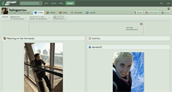 Desktop Screenshot of fallingsorrow.deviantart.com