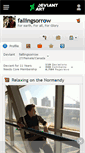 Mobile Screenshot of fallingsorrow.deviantart.com