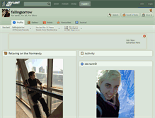 Tablet Screenshot of fallingsorrow.deviantart.com