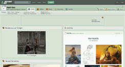 Desktop Screenshot of mad-geo.deviantart.com