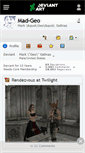 Mobile Screenshot of mad-geo.deviantart.com