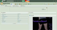 Desktop Screenshot of hereticschizoid.deviantart.com