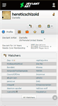 Mobile Screenshot of hereticschizoid.deviantart.com